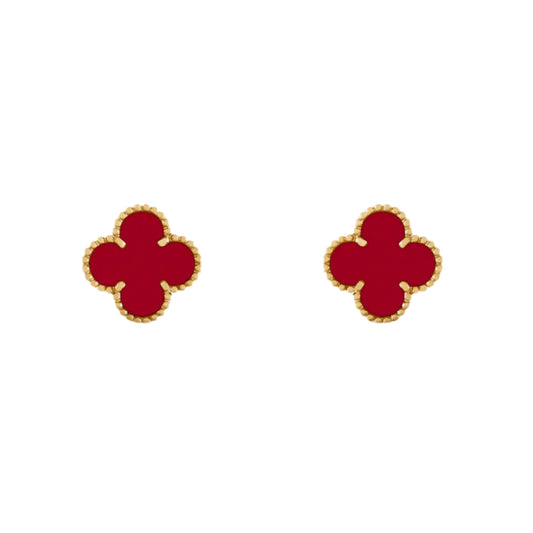 Radiant Earrings- Red GOLD