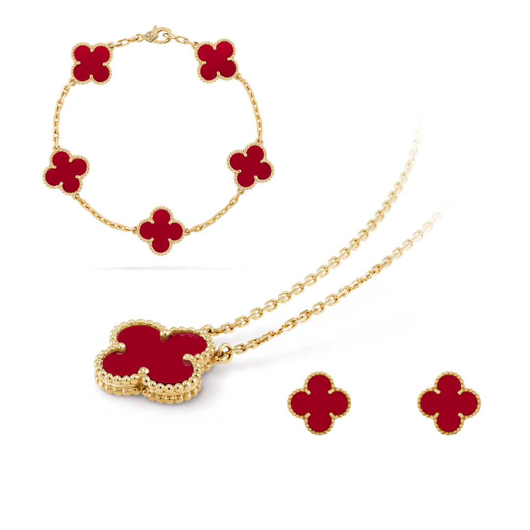 Luxe Radiant Set- Red GOLD