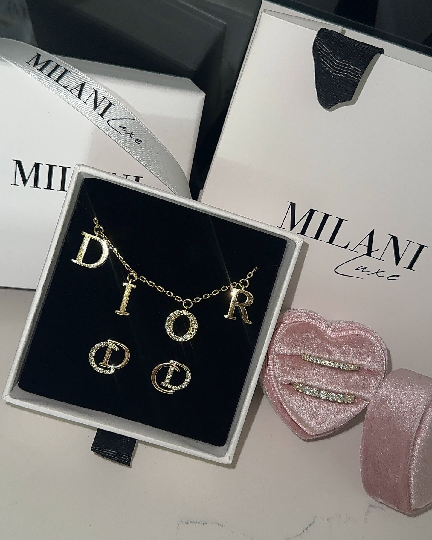 CD Gold Earring