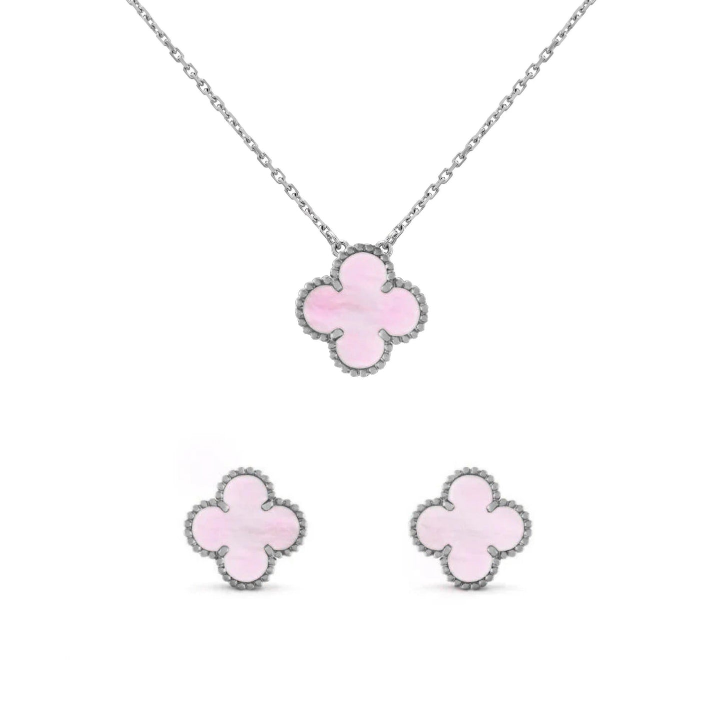 Radiant Set- SILVER Pink