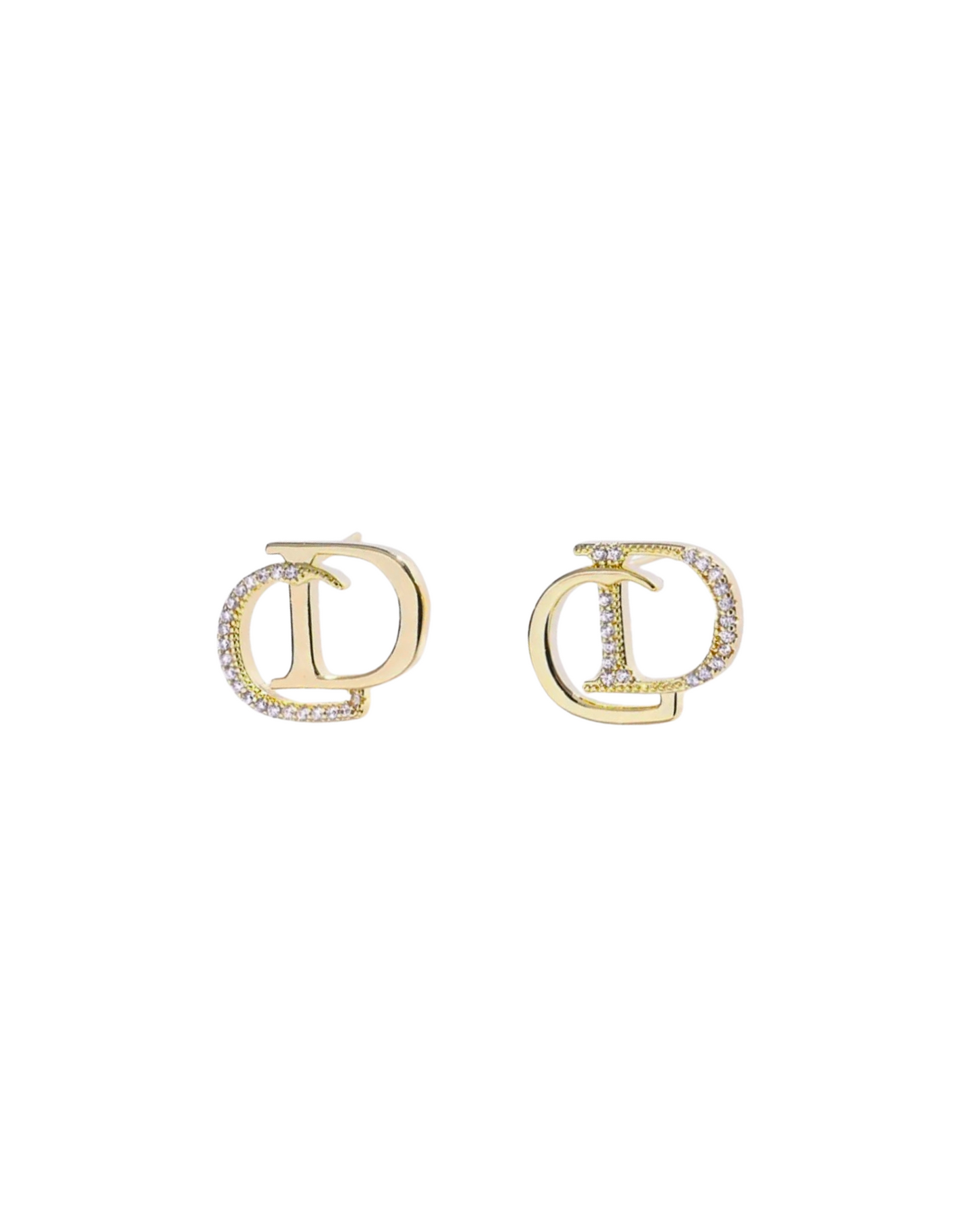 CD Gold Earring