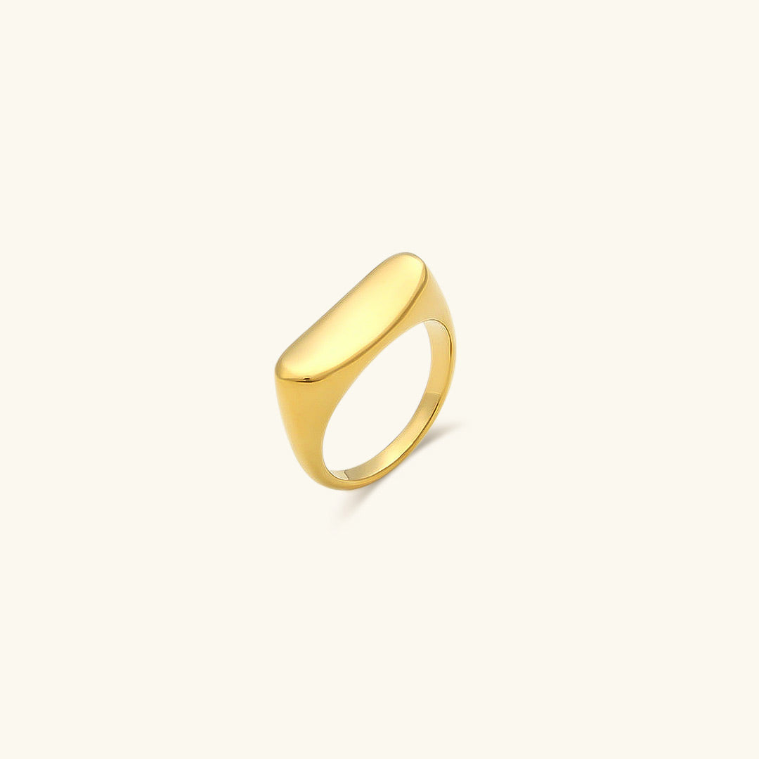Wool Gold Ring