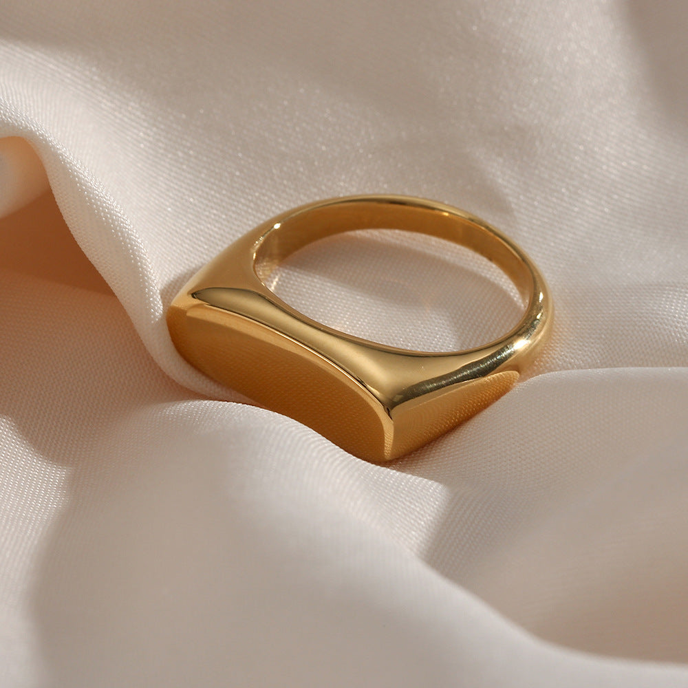 Wool Gold Ring
