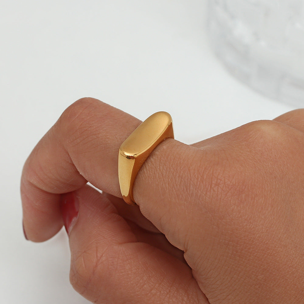 Wool Gold Ring