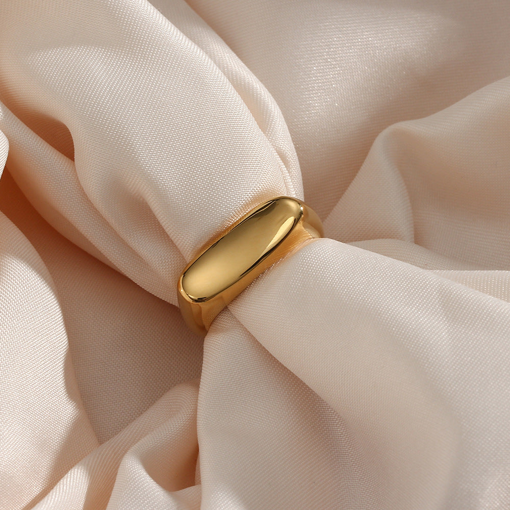 Wool Gold Ring