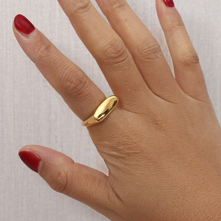 Wool Gold Ring