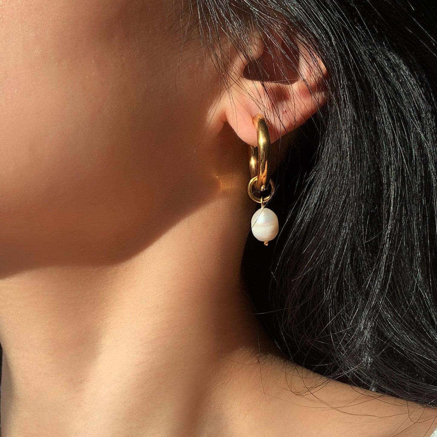 Star Pearl Earrings