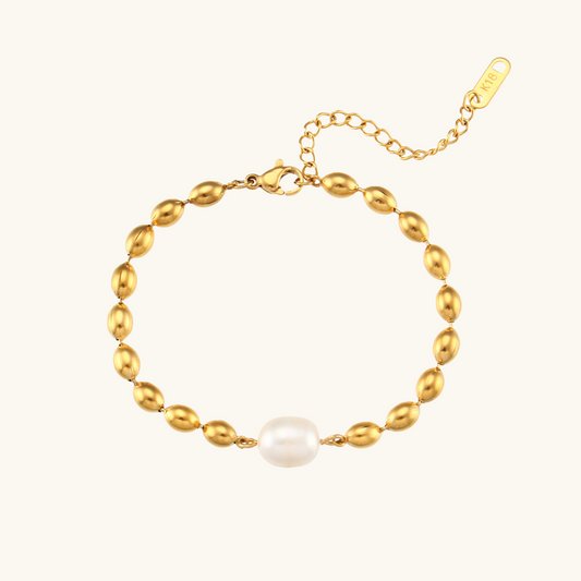 Persia Pearl Bracelet - Gold