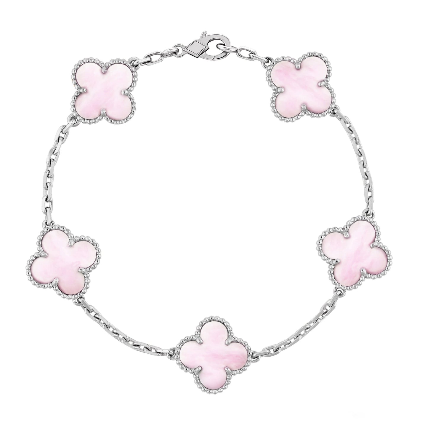 Ziri Radiant Armband - SILBER Pink