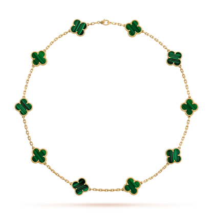 Ziri Radiant Necklace- ORO Pietra Verde