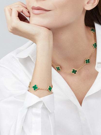 Ziri Radiant Necklace- ORO Pietra Verde