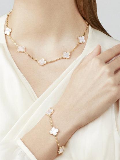 Ziri Radiant Necklace- ORO Pietra Rosa