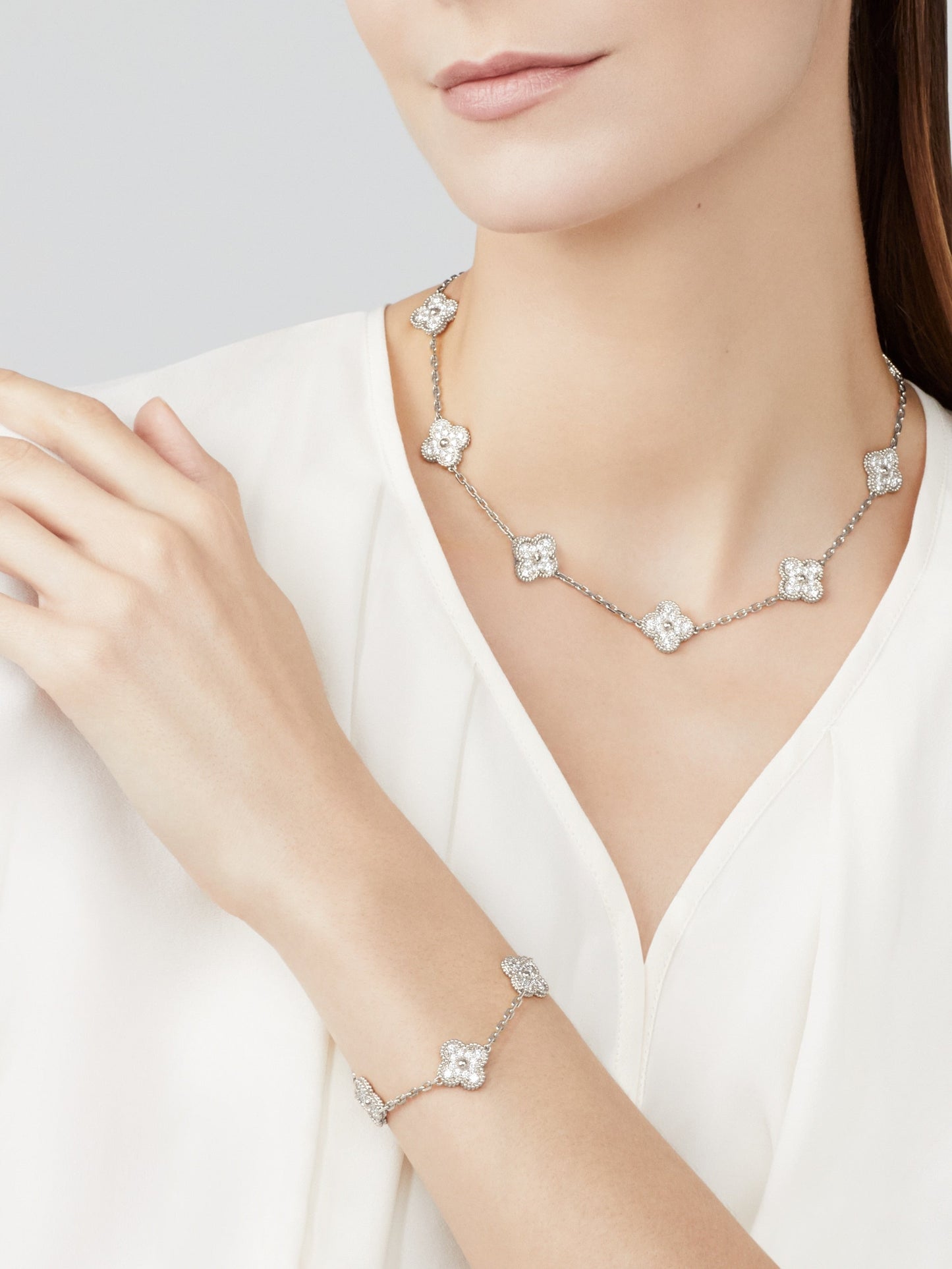 Ziri Radiant Necklace- ARGENTO