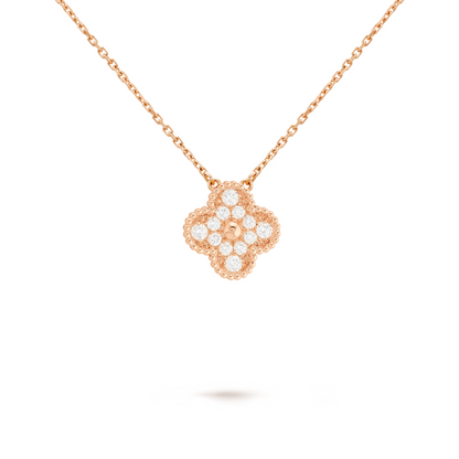Strahlende Diamantkette - PINK