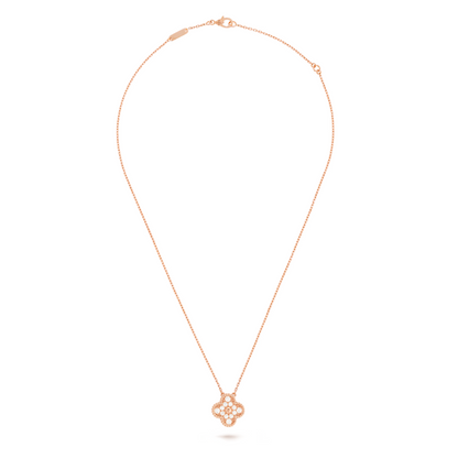 Strahlende Diamantkette - PINK