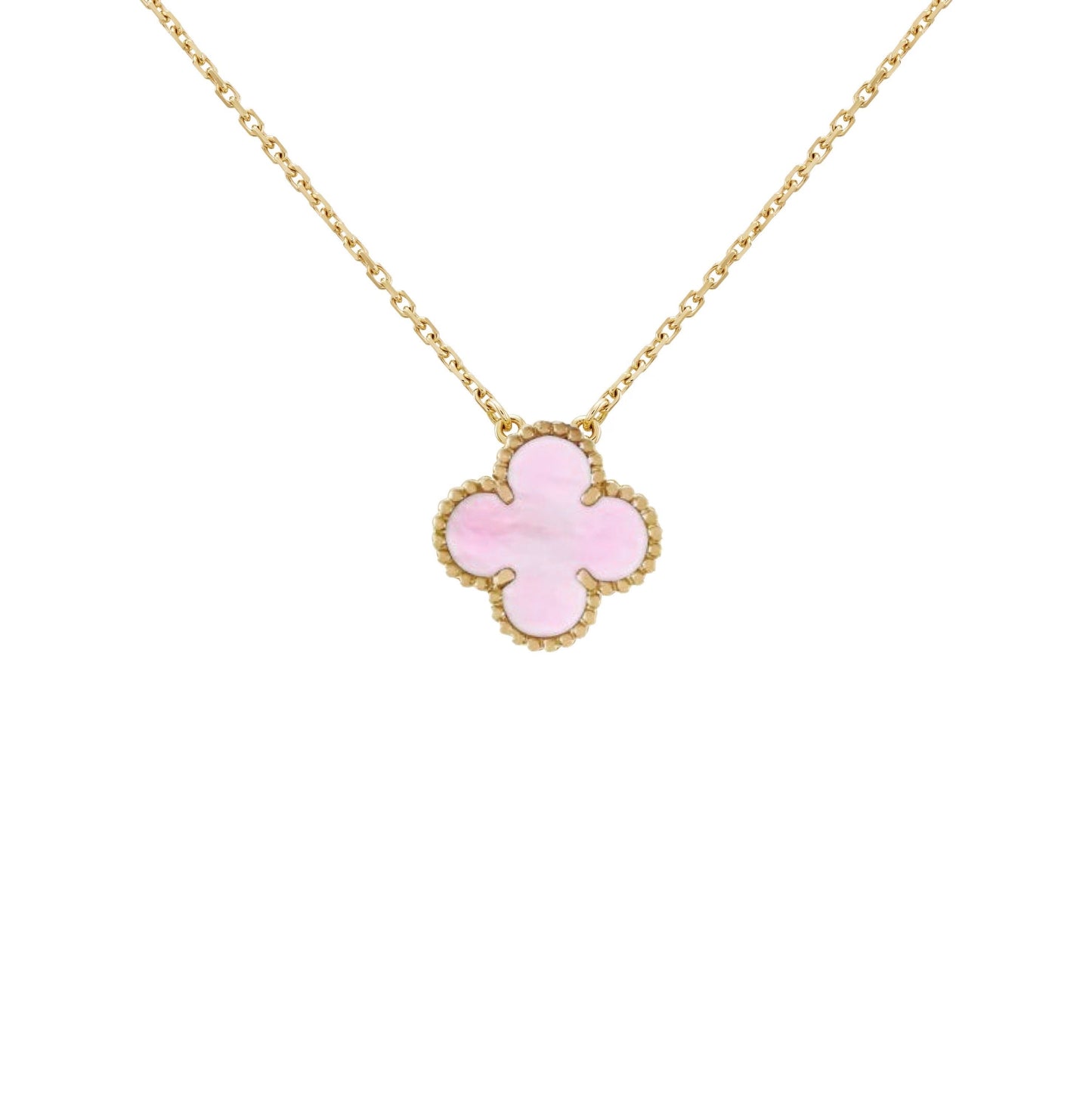 Strahlende Halskette | Roségold
