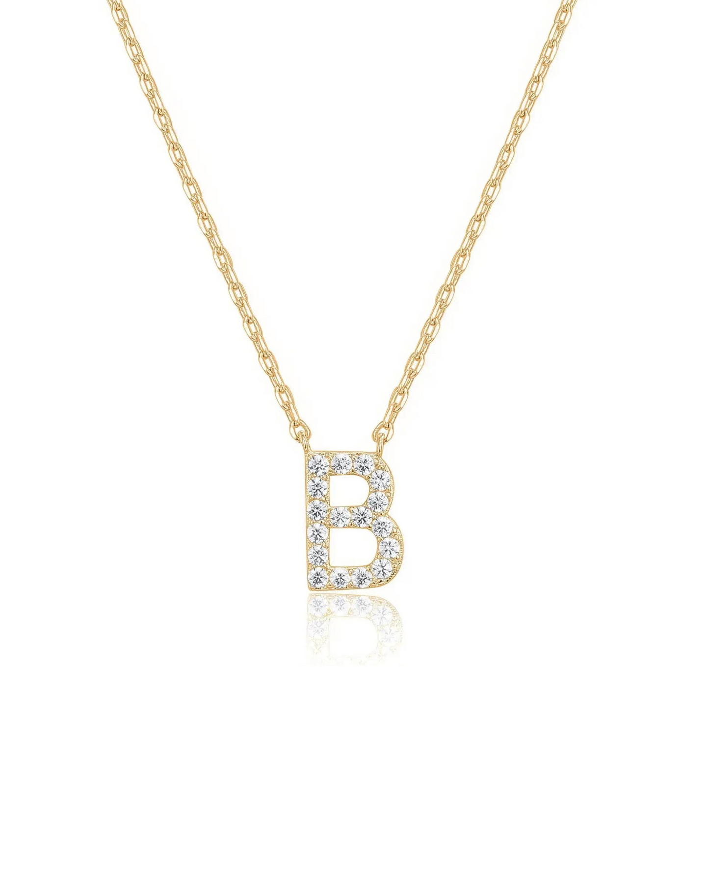 Initialenkette Gold