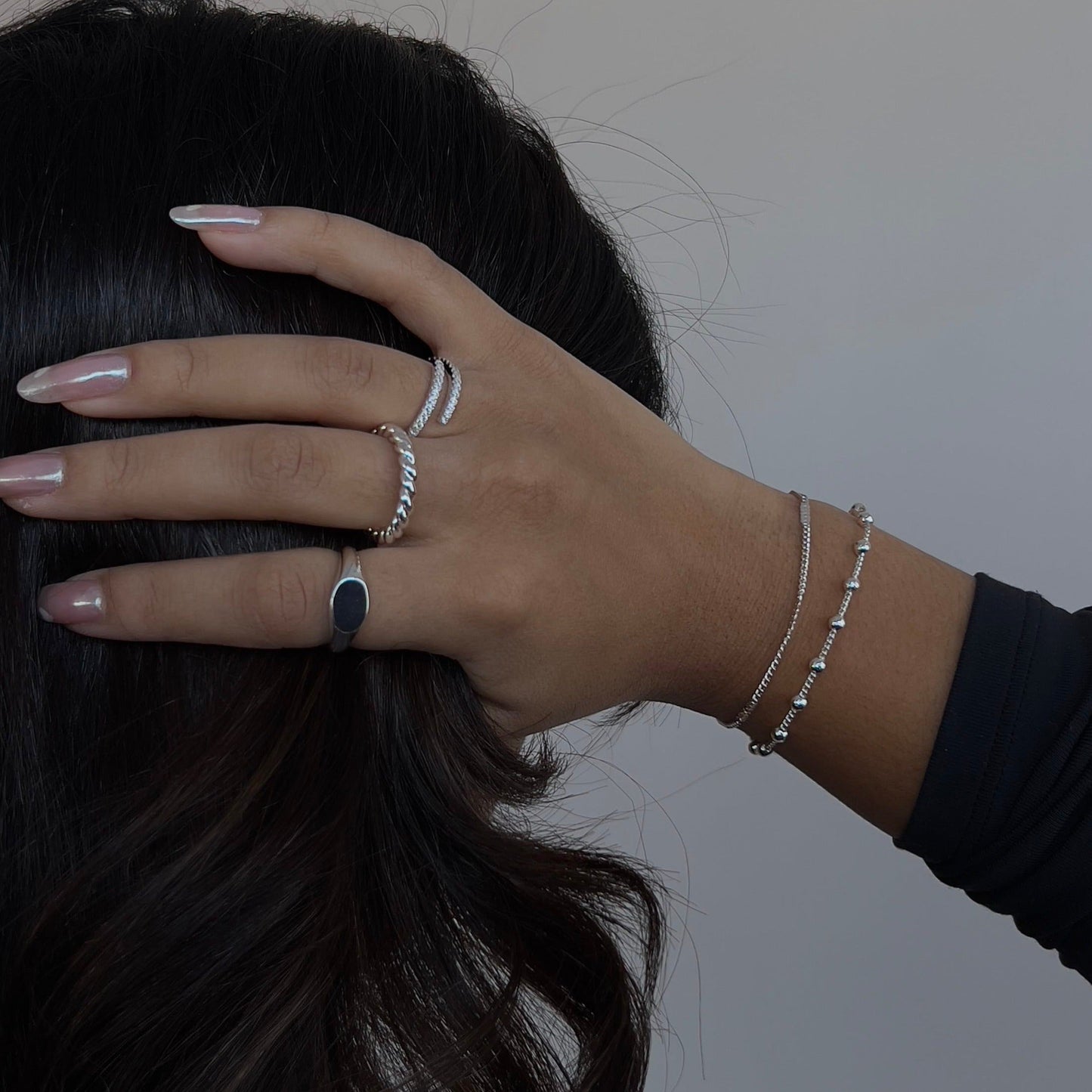 Ziri Aurora Ring- ARGENTO