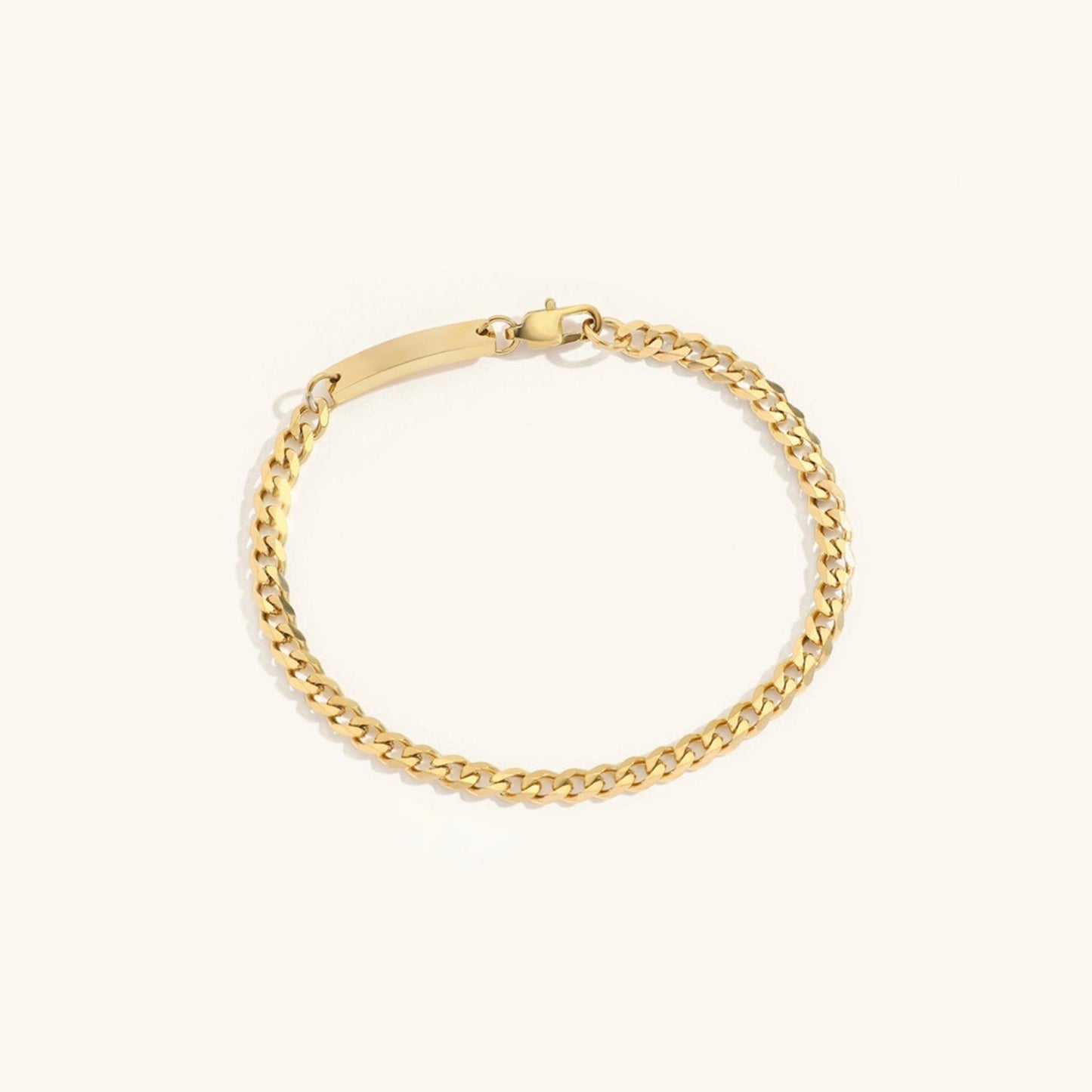 Rosmarin-Goldkettenarmband
