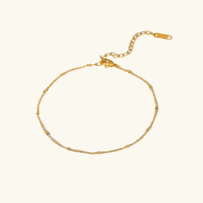 Zaunkönig Fußkettchen - GOLD