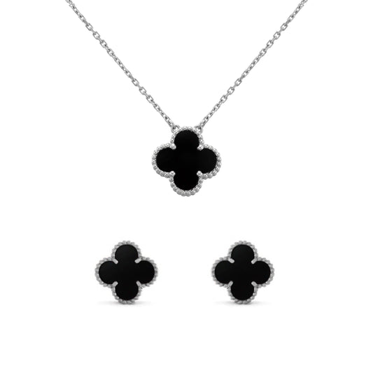 Radiant Set- ARGENTO Nero