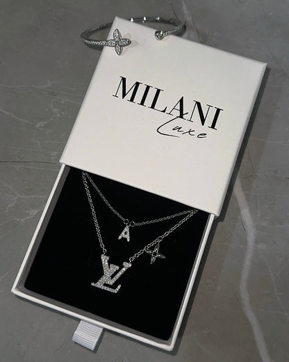 Leya Necklace Silver