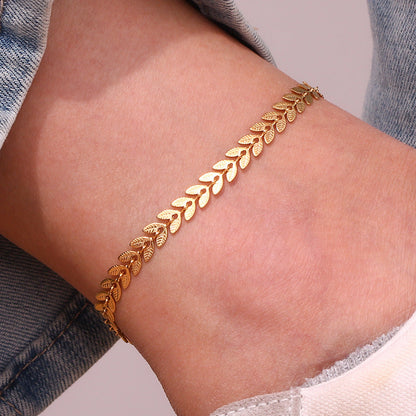 Madeline Anklet- ORO