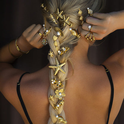 Bora Gold Haarspange
