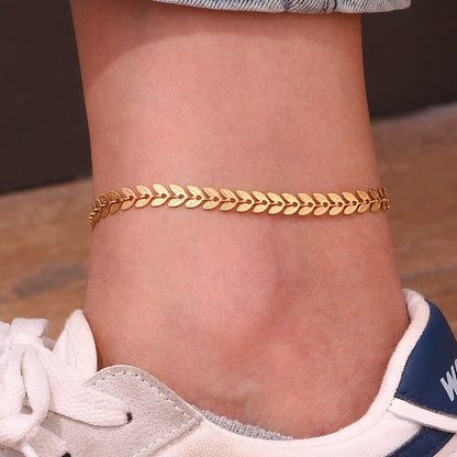 Madeline Gold Fußkettchen