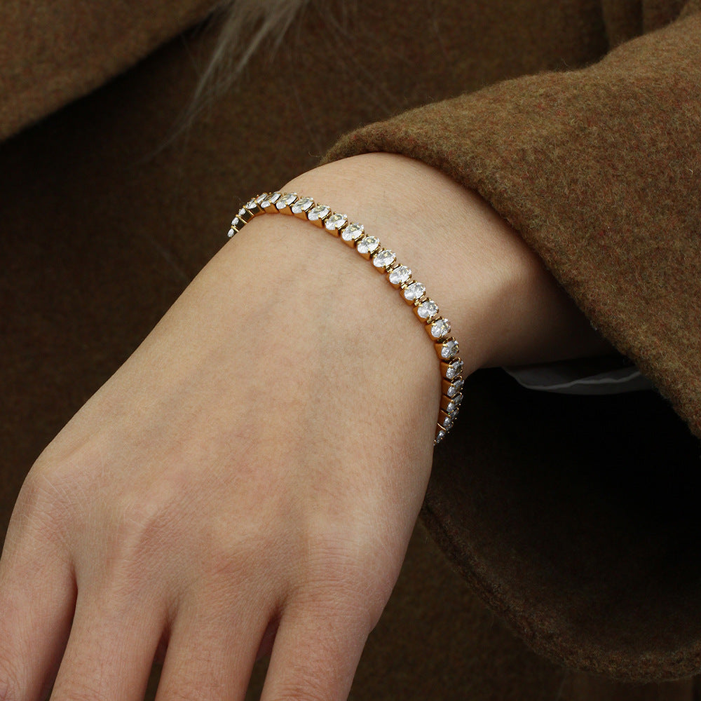 Wisteria-Diamant-Tennisarmband
