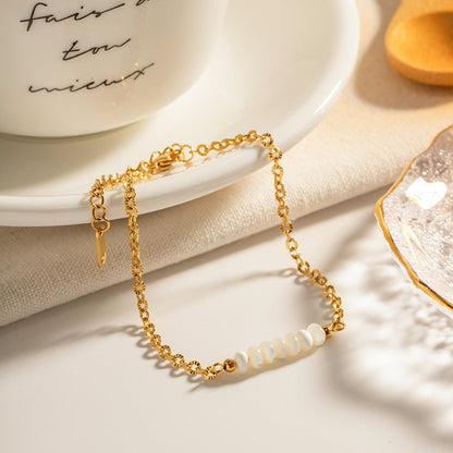 Tess Gold Fußkettchen