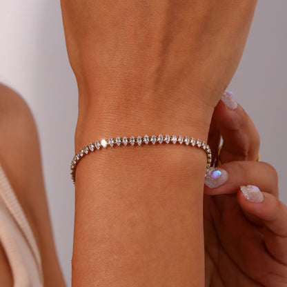 Wisteria-Diamant-Tennisarmband