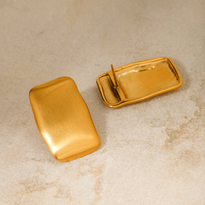 Ohrringe aus Olivgold