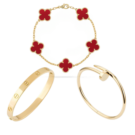 Love Armband Set - GOLD