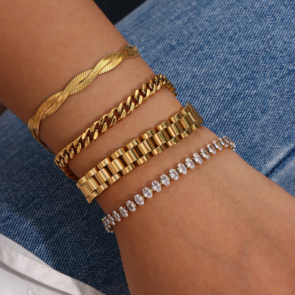 Ziri Florence Armband - GOLD