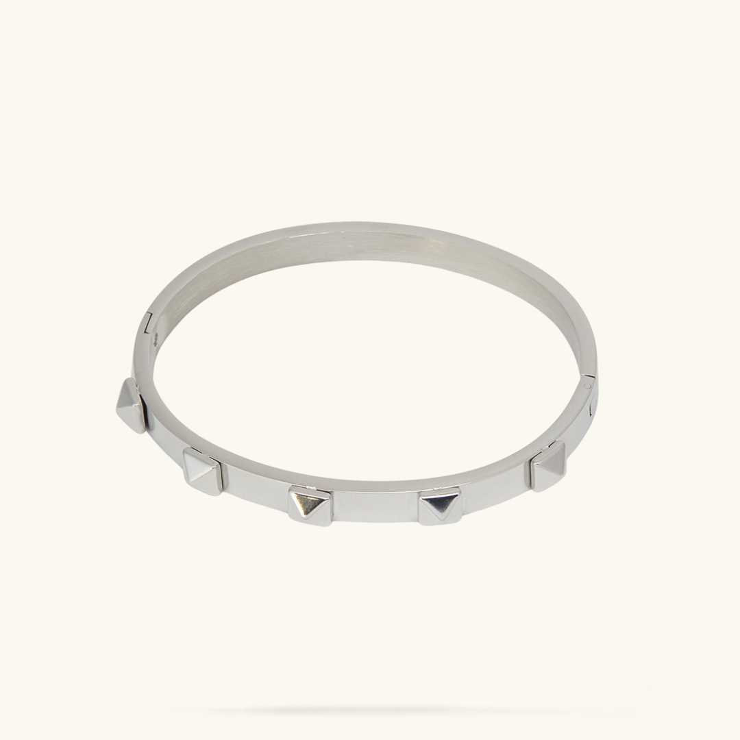 Ohrsteckerarmband – Silber