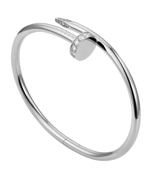 Ziri Twister Armband - SILBER