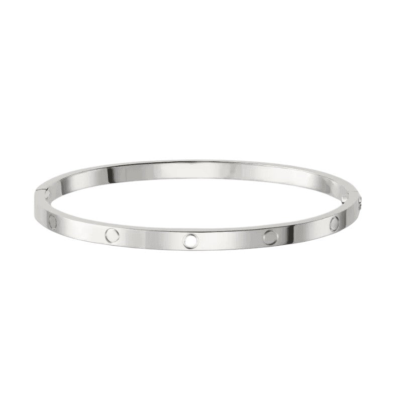 Eternity Armband Dünn - SILBER
