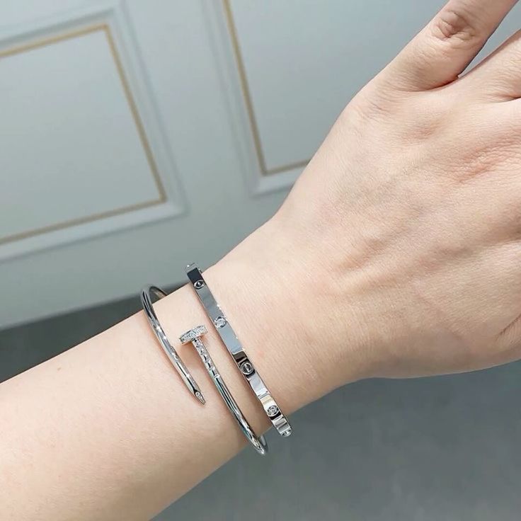 Eternity Armband Dünn - SILBER