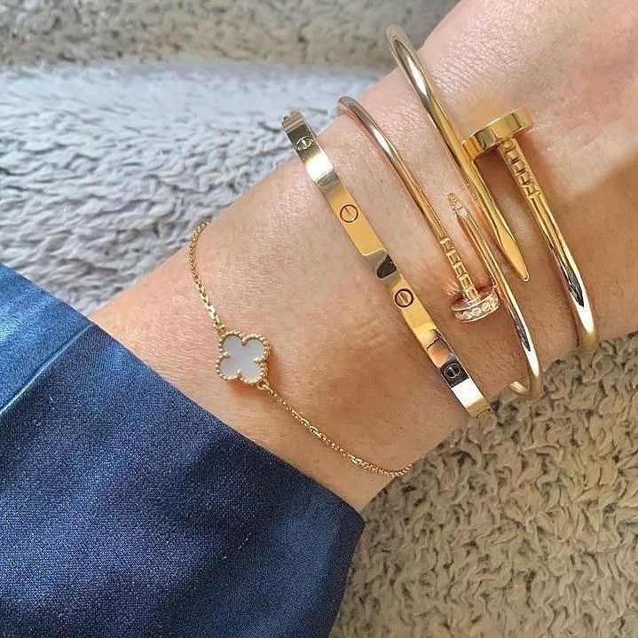 Eternity Armband Dünn - GOLD