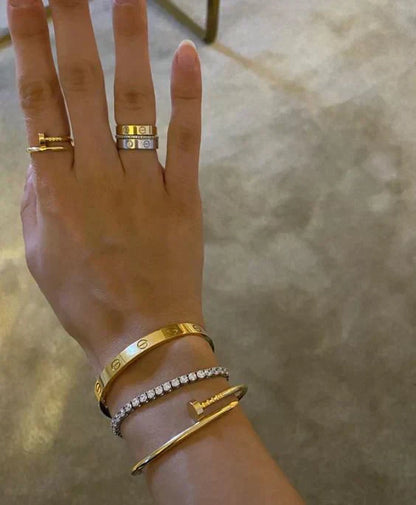 Love Armband Set - GOLD