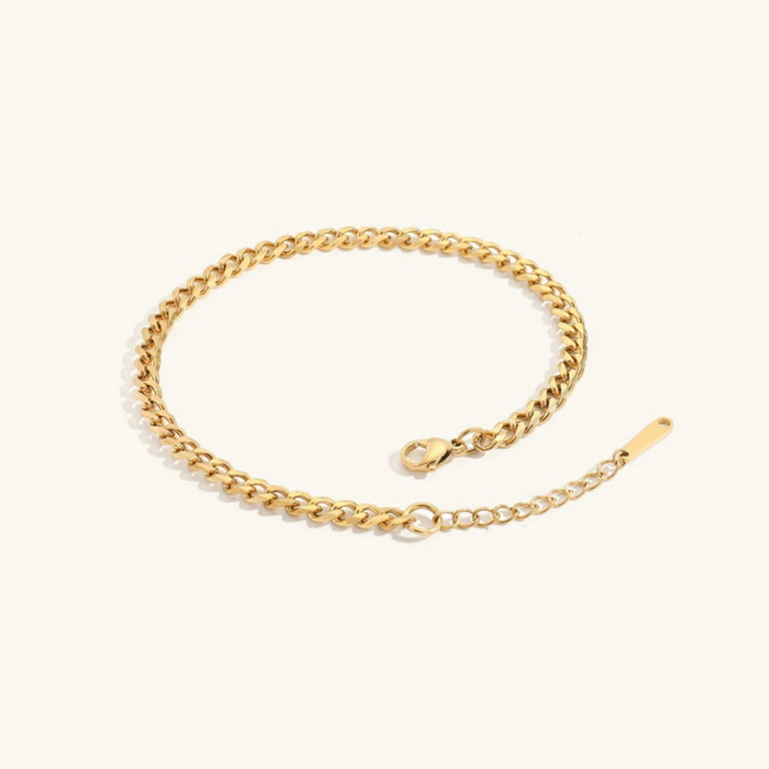 Florence Chain Fußkettchen - GOLD