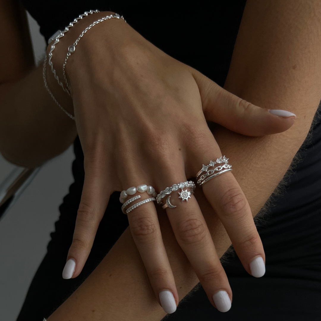 Ziri Aurora Ring- ARGENTO